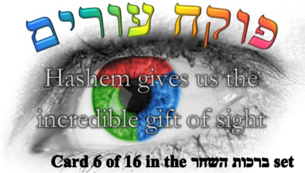 Sample Torah Card